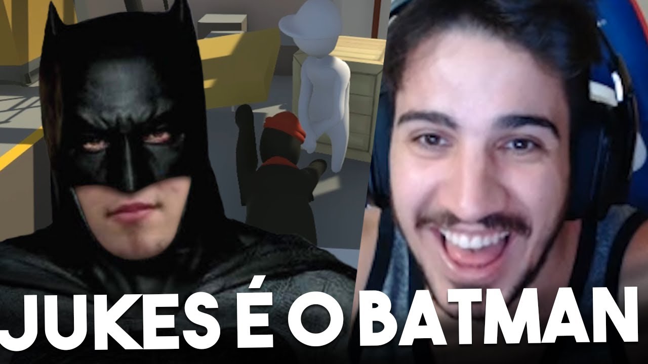 O JUKES VIROU O BATMAN! (ft. Jukes, Yoda e Zirigud) / Human: Fall Flat