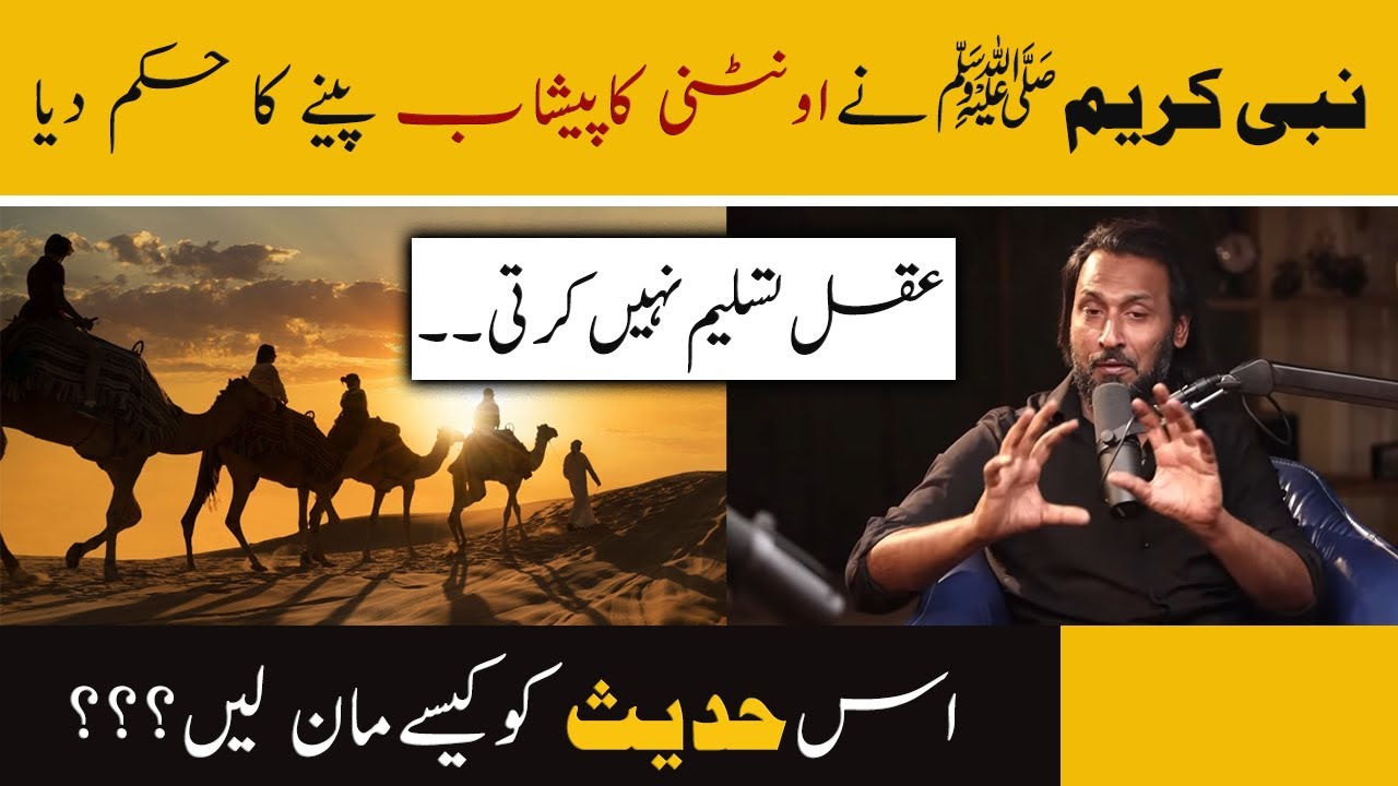 Hadith about Drinking Camel Urine | Sahil Adeem