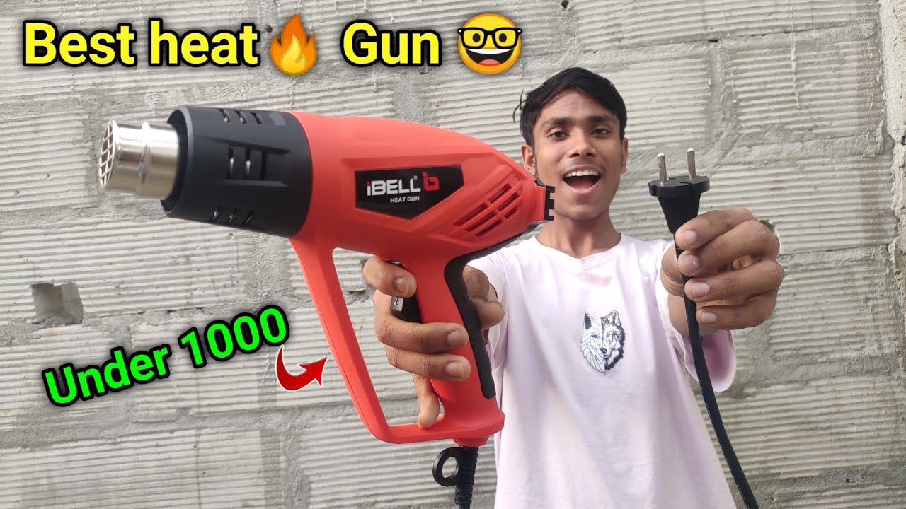 Best Heat Gun Under 1000₹ 🤑🤓 || Budget Heat Gun Unboxing🔥 || Samar Experiment