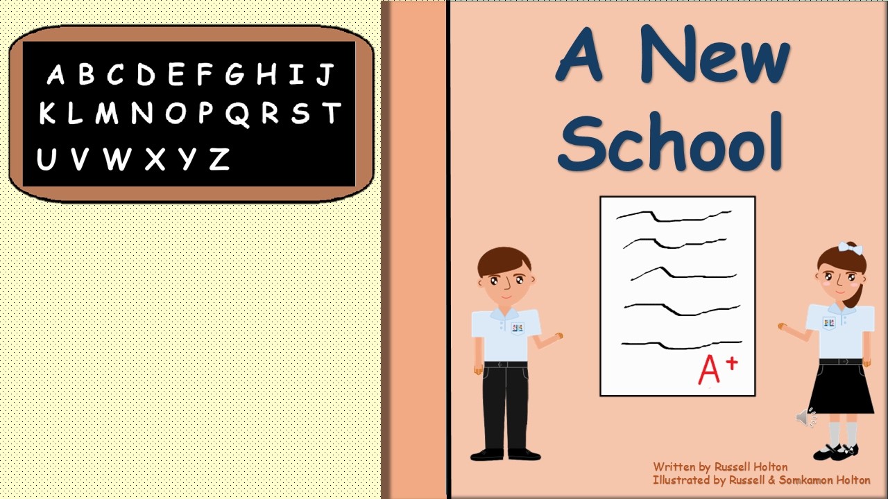 A New School - Level 4 - English Lesson Story