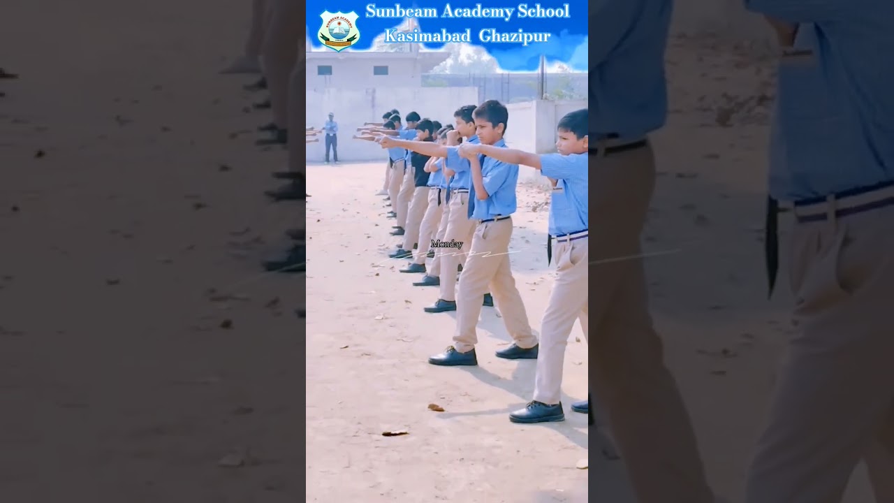 Sunbeam Academy School kasimabad Ghazipur Boxing puch training student 