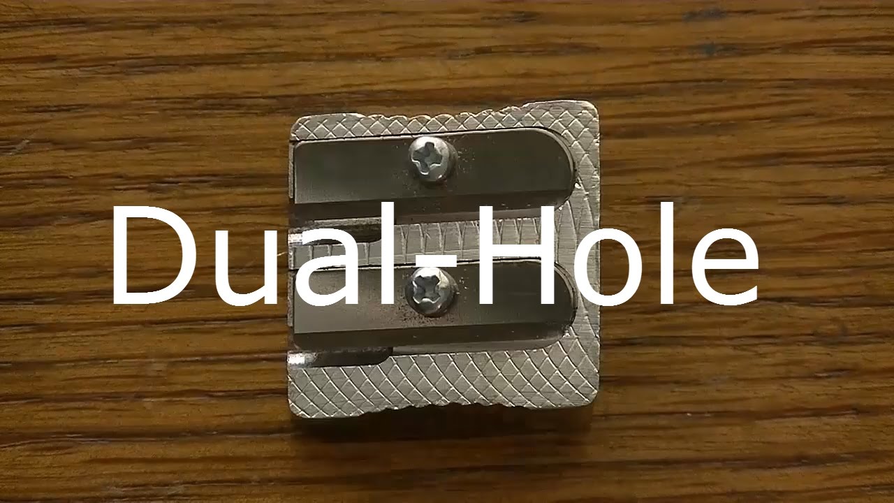 Baumgartens Dual-Hole Metal Pencil Sharpener Review