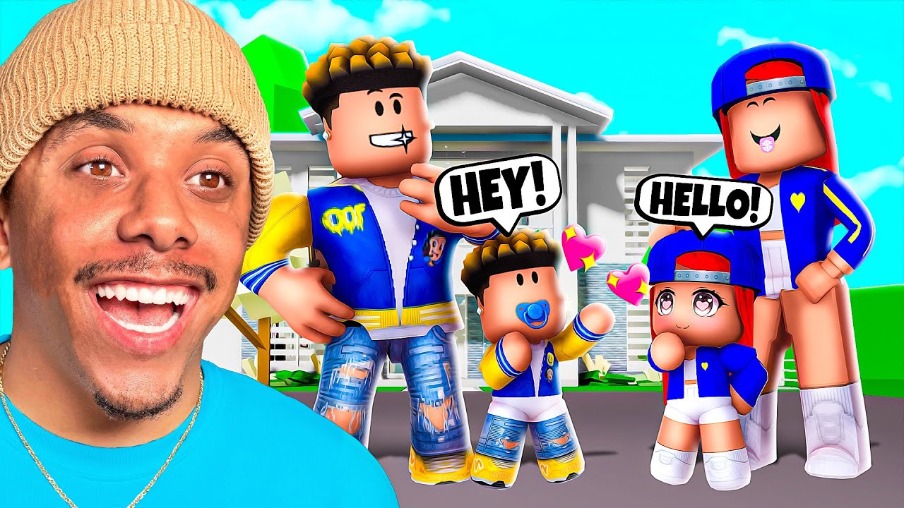 BABY ZEE meets BABY MYA for the FIRST TIME in Brookhaven RP! (Roblox)
