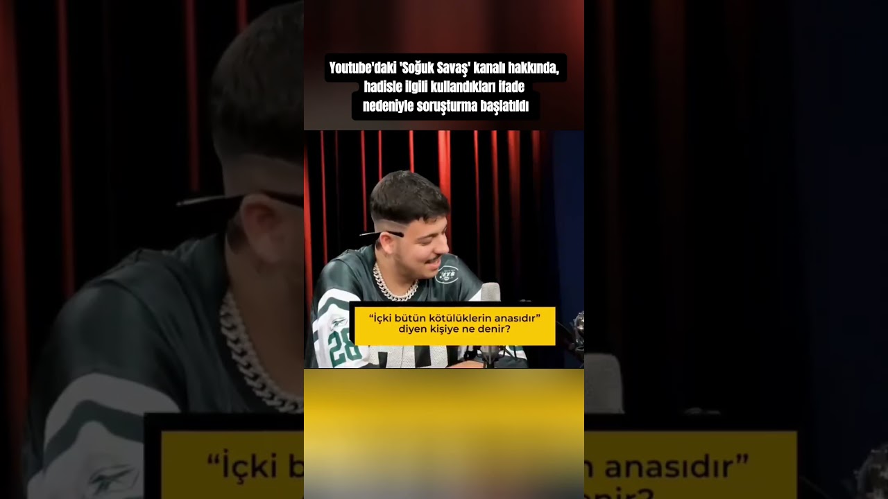 YouTube&rsquo;da Hadis Skandalı! Soğuk Savaş Sunucularına G&ouml;zaltı 🚨