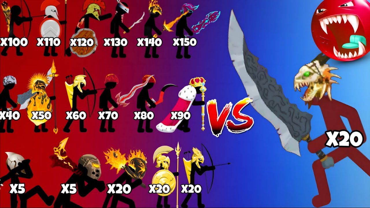 New Xenophon VS All Stickman Unit's | Weakest to Strongest | stick war legacy