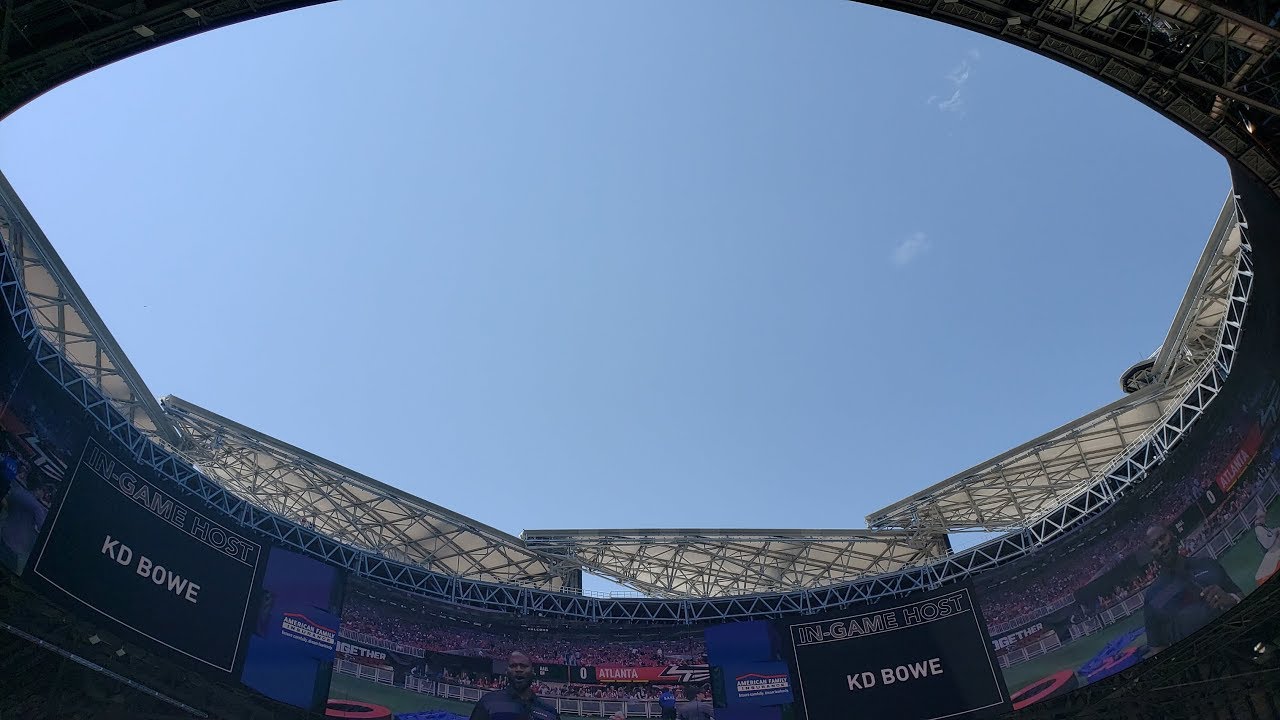 Grand Opening (First Public) of Mercedes Benz Stadium's Roof