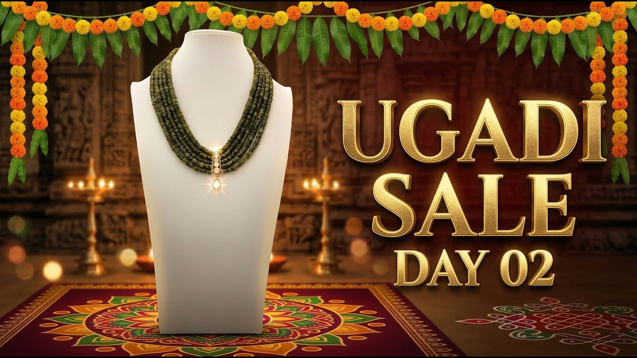 Ugadi Sale Day 02 🎉 Wholesale Sale 2026 at RH Jewellers | Silver 1Gram Gold Pearls Corals Collection