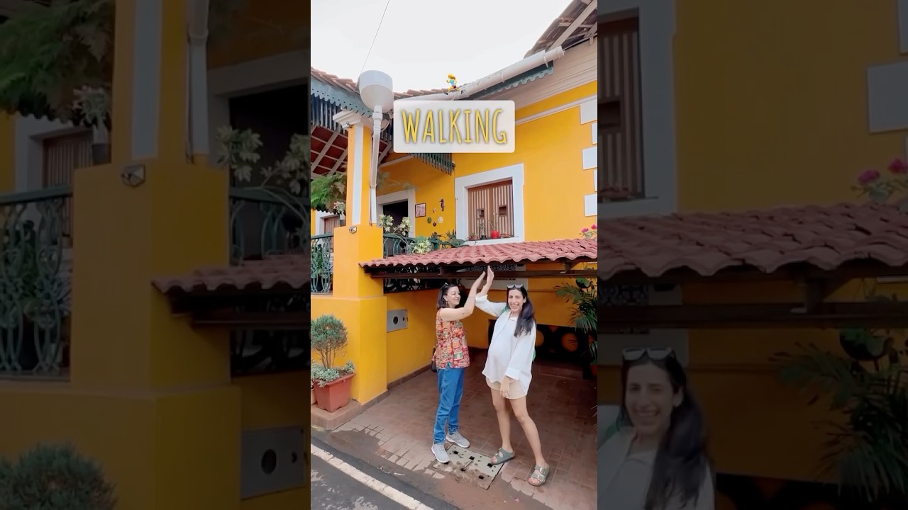Fontainhas/Latin Quarters of Goa with @soul.travelling ✨ #Offbeat #Goa #NorthGoa #Travel #fun