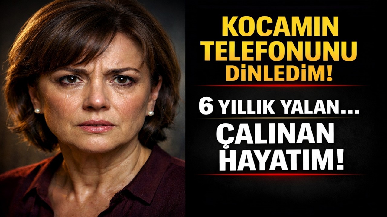 KOCAMIN TELEFONUNU GİZLİCE DİNLEDİM: 6 Yıllık Yalan ve Çalınan Hayatım