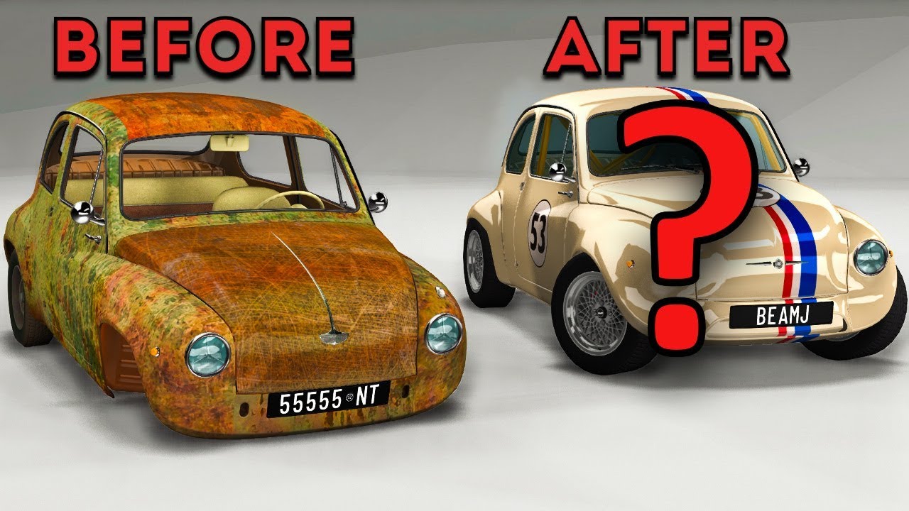 Restoring Abandoned Cars - Episode #8 (Herbie - Bugfix) / BeamNG.drive