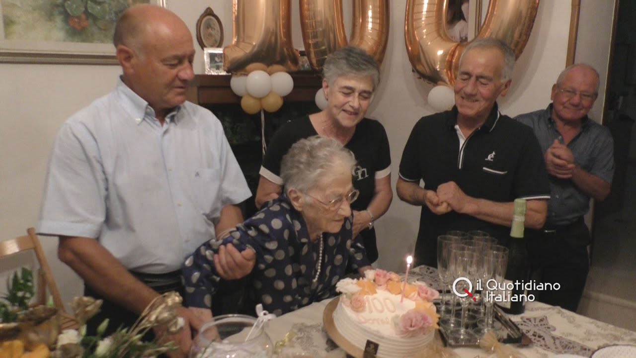 Nonna Domenica compie 100 anni a Ferragosto: 