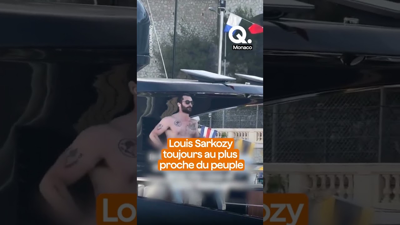 Louis Sarkozy proche du peuple ... pas s&ucirc;r 👀