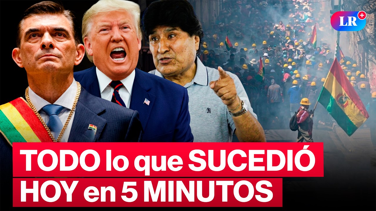 🔴BOLIVIA denuncia GRUPOS ARMADOS en PROTESTAS contra RODRIGO PAZ | Noticias del 18/05/26 | #LR