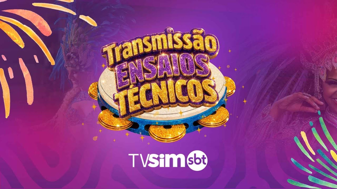 ENSAIO ESCOLAS DE SAMBA 24/01/2026 - TV Sim/SBT