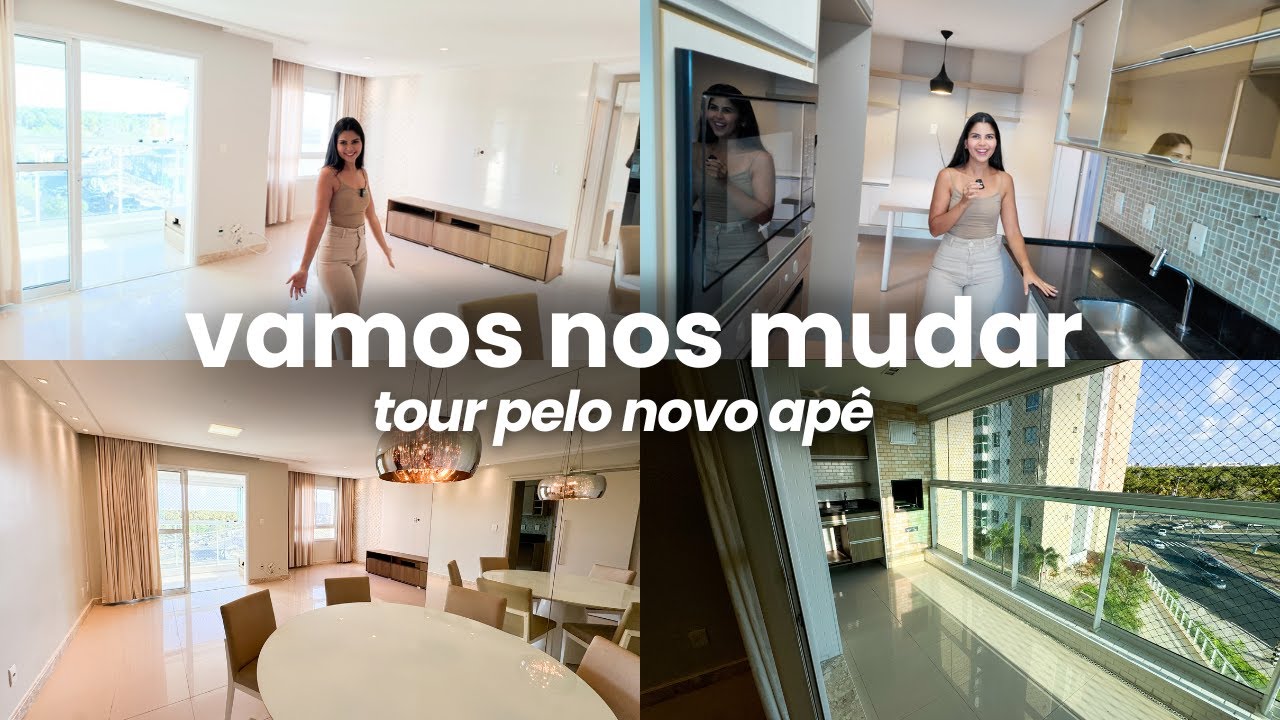 VAMOS NOS MUDAR!! TOUR PELO NOVO APARTAMENTO