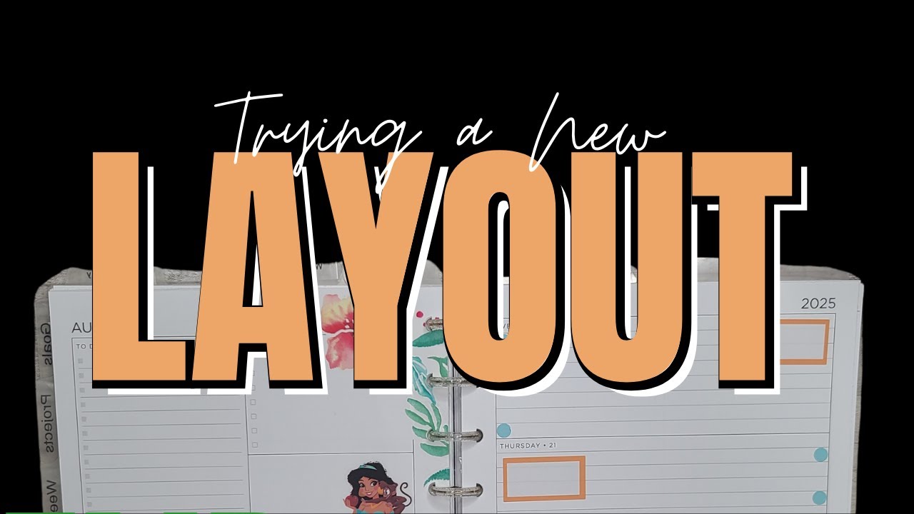 Happy Planner Classic  | Happy Planner Plan with Me | Work Week Layout