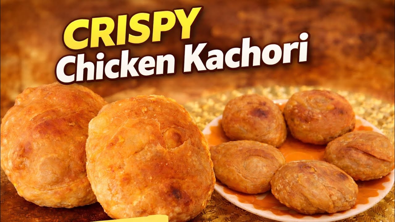 Chicken kachori Recipe|Crispy Chicken Kachori|Khasta Chicken Kachori Recipe|Keema Kachori Recipe 