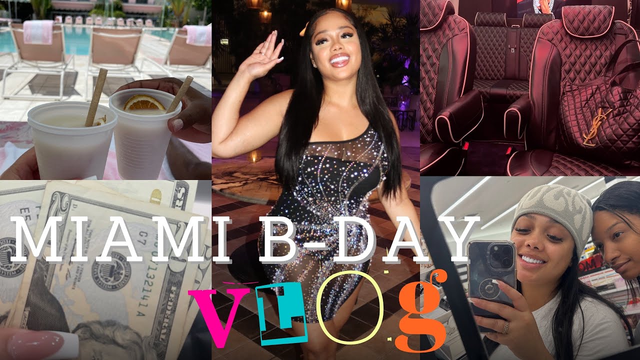 GOT MY TEETH DONE | B-DAY VLOG | MIAMI NIGHTS | FAMILY , FUN , FOOD MORE | SHADED BY JADE