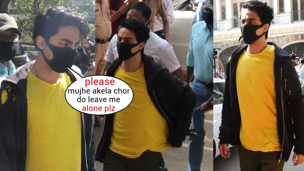 Aryan Khan looks Sad and becomes Quit after coming out of jail with Shah Rukh Khan