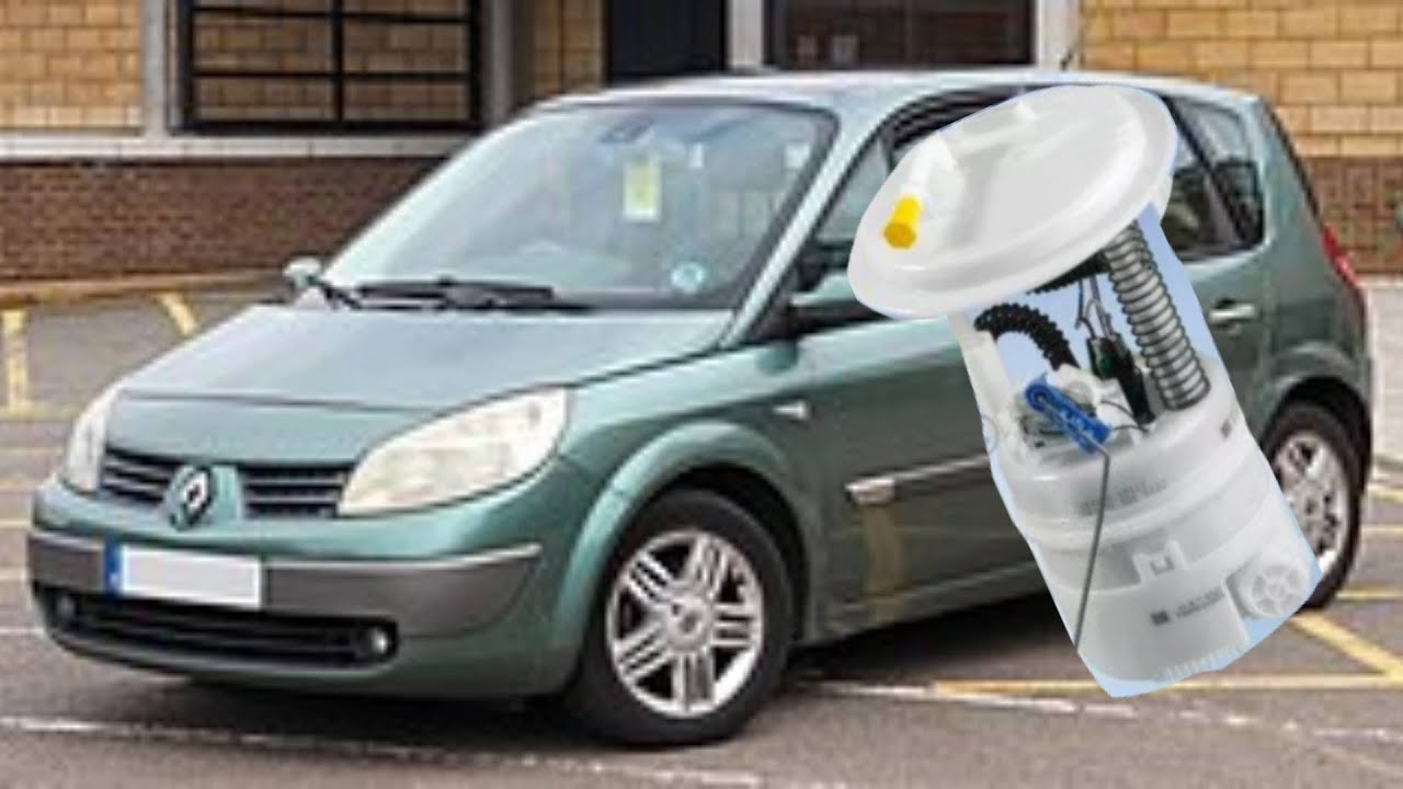 Gdzie jest pompka paliwa Scenic 2 II 2,0 DCi Renault pompa kosz pływak megane jak znaleźć grand