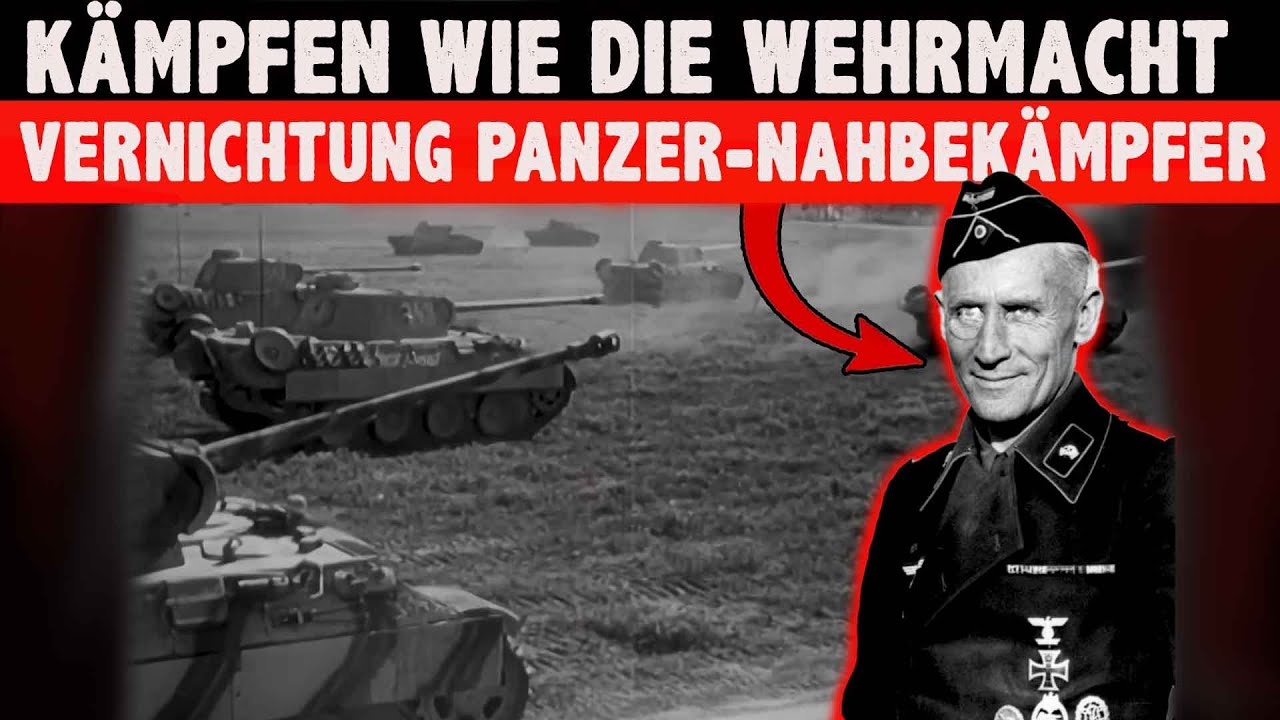 Wehrmacht im Kampf Zerschlagen feindlicher Panzer- Nahkämpfer Kriminalfilm  1943 Generalstab HEER