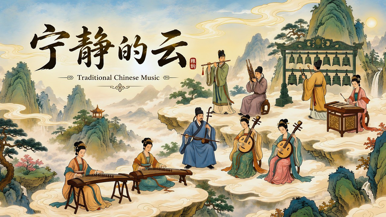 Clouds of Tranquility | Traditional Chinese Music for Focus & Serenity