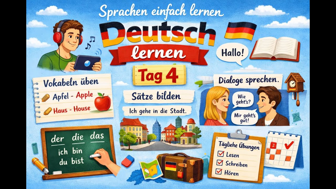 Tag 4 Deutsch lernen