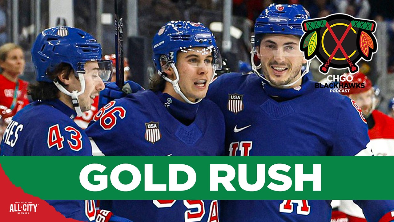 GOLD MEDAL PREVIEW: Team USA and Canada Compete for the Olympic Crown | CHGO Blackhawks Podcast