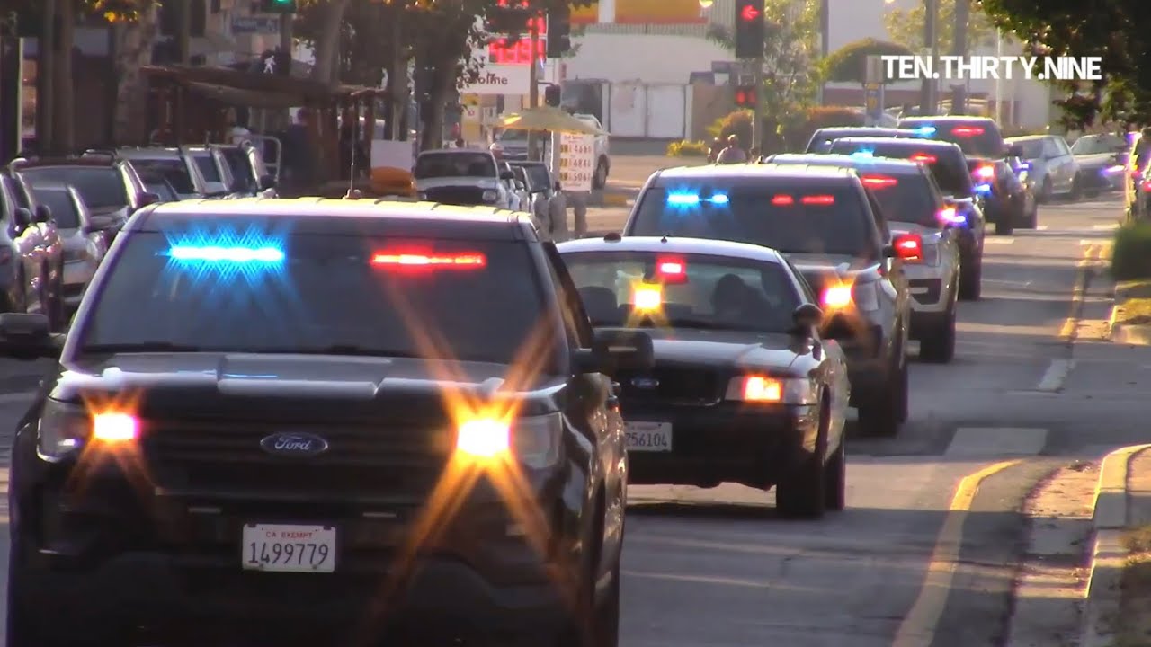 x39 LAPD METRO SWAT UNITS RESPONDING CODE 3