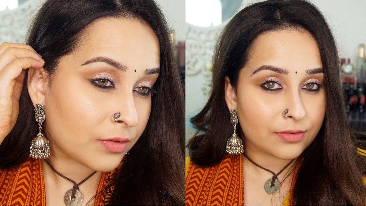 Shraddha Kapoor Stree Makeup Tutorial | Bollywood Ethnic look