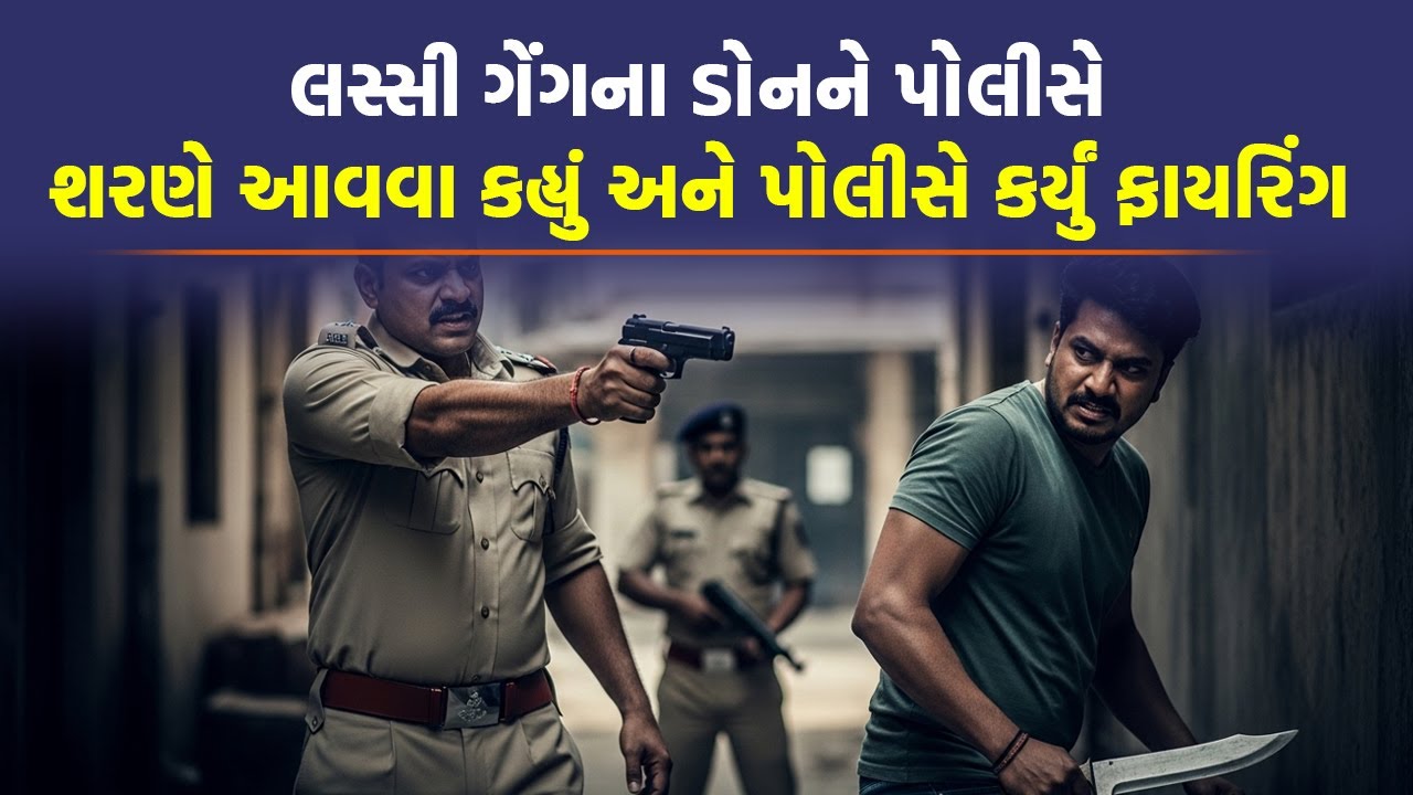 સરેન્ડર કરી દે કહેતા જ લસ્સી ગેંગના મુખ્ય સુત્રઘારે Surat Crime Branch ના PI ને છરી બતાવી પછી...