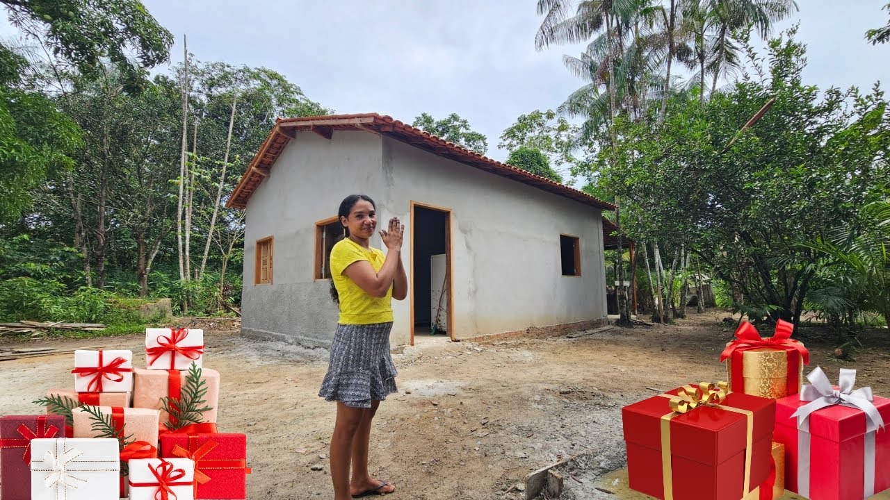 LEILA MOSTRA A NOVA CASA E GANHA MUITOS PRESENTES DE NATAL❤️