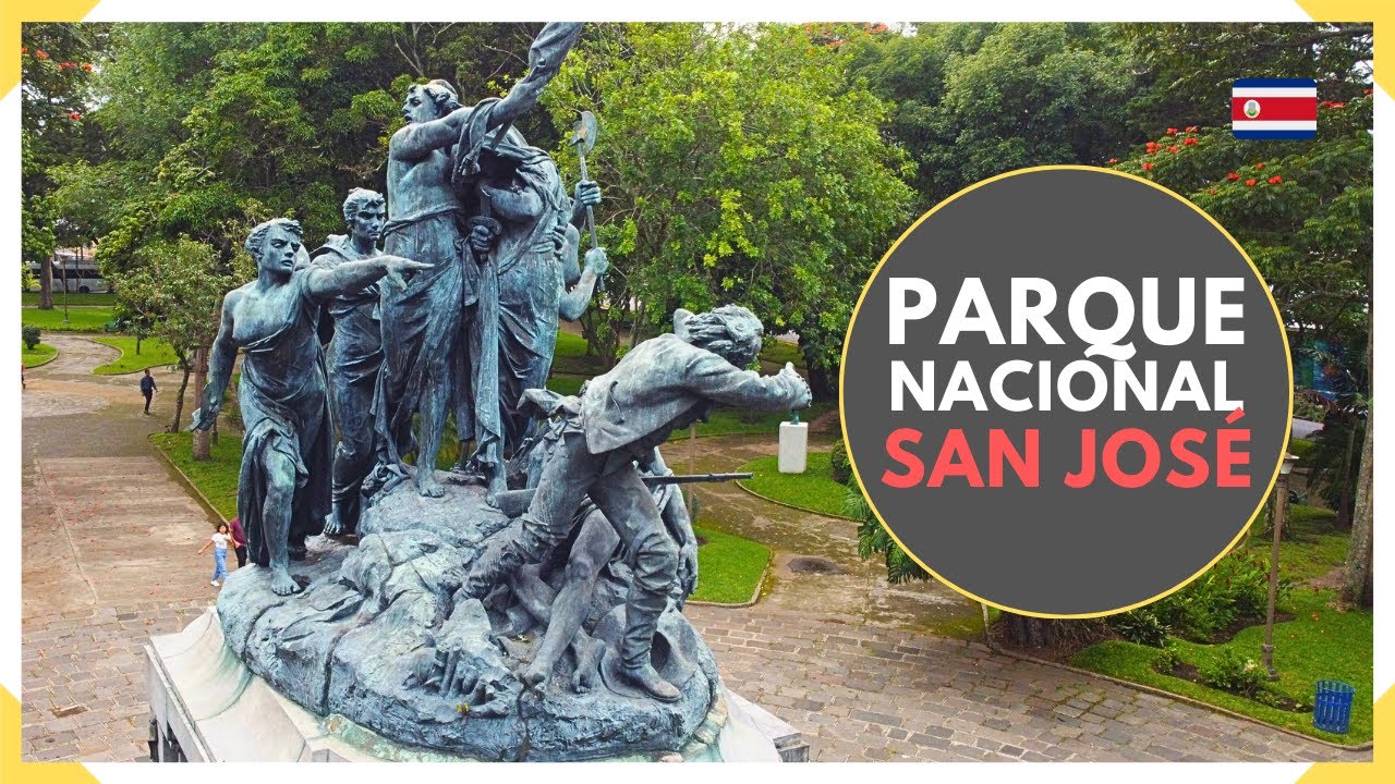 PARQUE NACIONAL de SAN JOSE es uno de los espacios más importantes de la Capital - COSTA RICA 2024