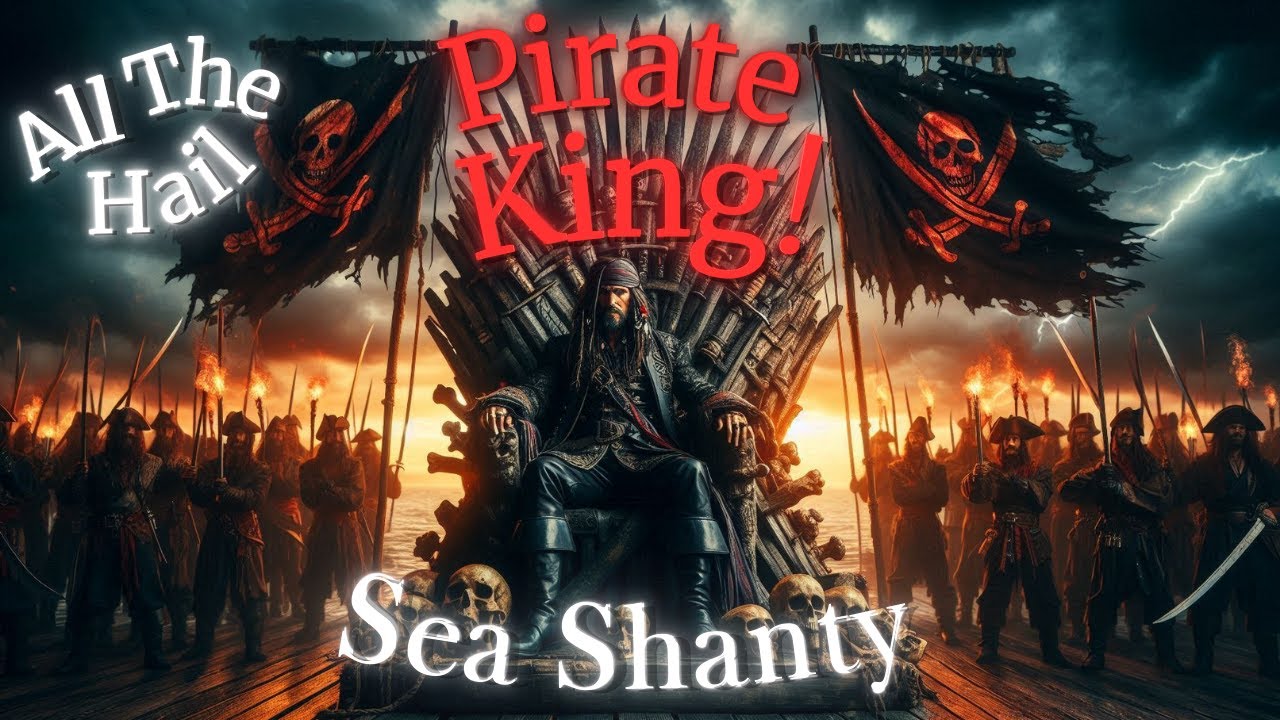 All Hail the Pirate King! Sea Shanty - Music Video & Lyrics #music #ocean  #shanty