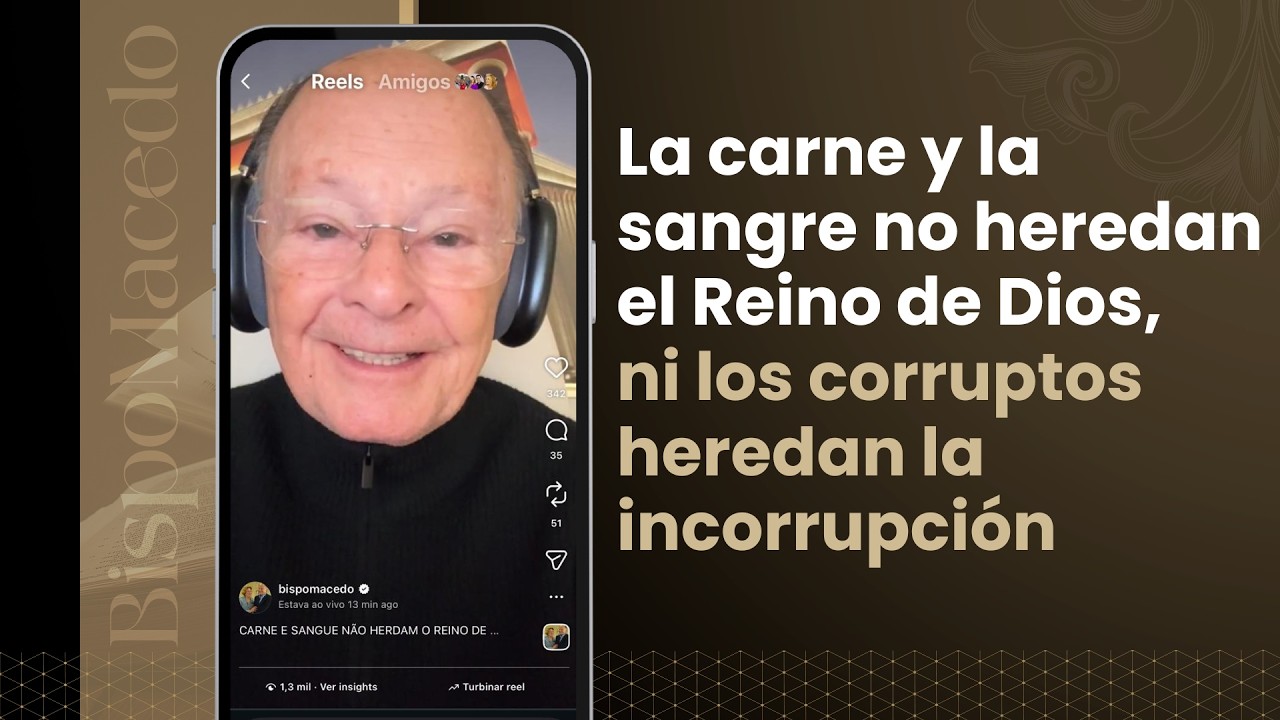 La carne y la sangre no heredan el Reino de Dios, ni los corruptos heredan la incorrupción - 06/02