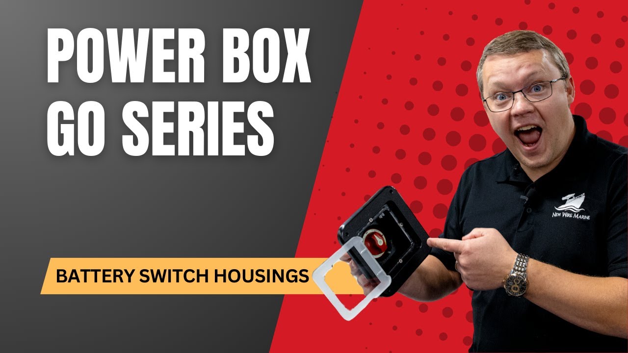 Power Box Go Series - Compact Single or Dual Battery Switch Housing