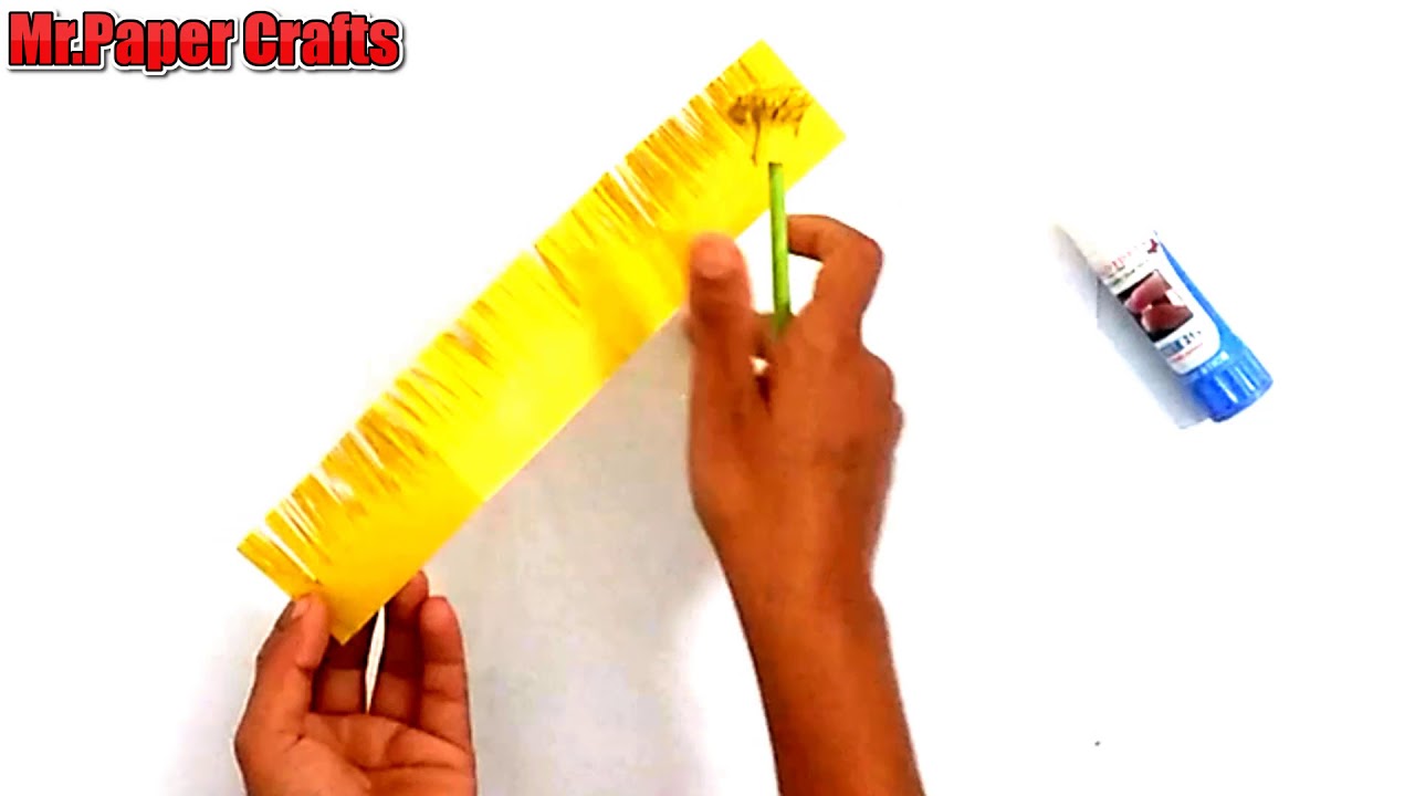 How to Make Easy  Marigold Paper Flowers step by step | Mr.Paper crafts