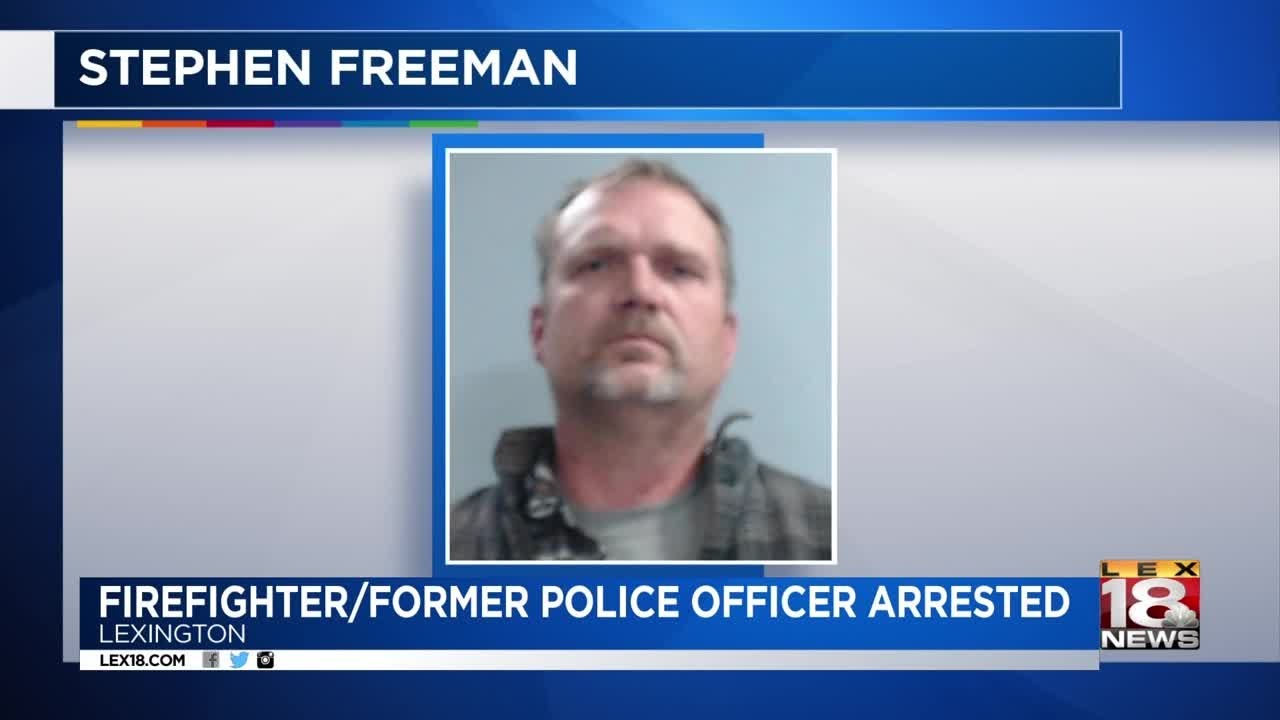 Firefighter/Former Police Officer Arrested