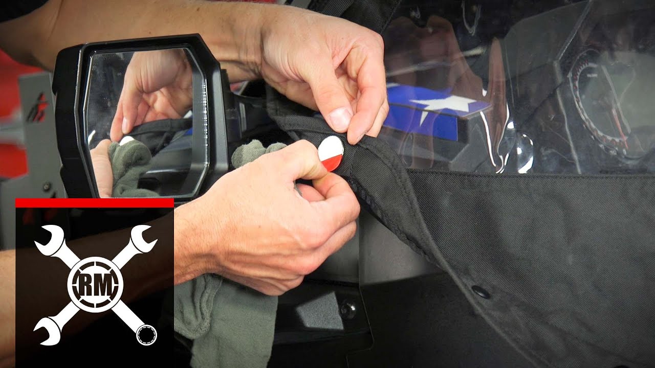 How To Install Tusk Zipperless Upper Doors on a Polaris RZR XP 4 1000