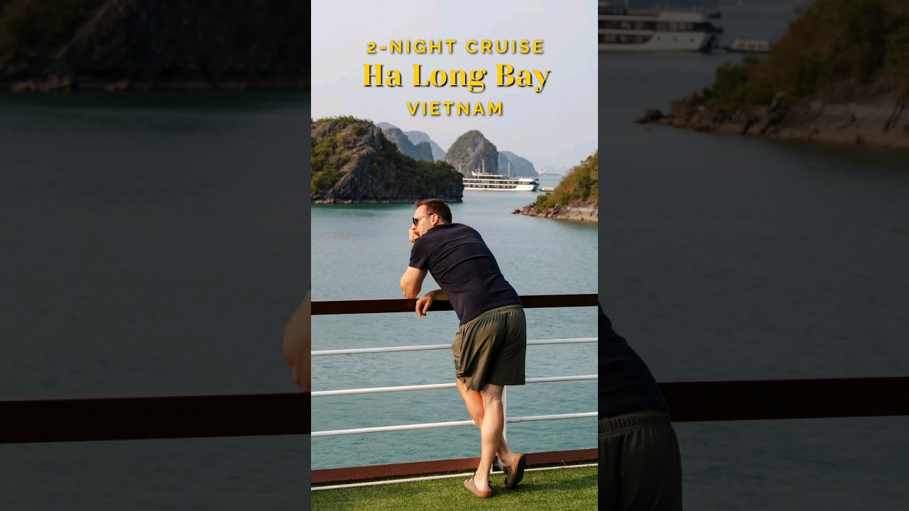Our room on a 2-night Halong Bay Cruise in Vietnam, was it worth it? ⛴️  
