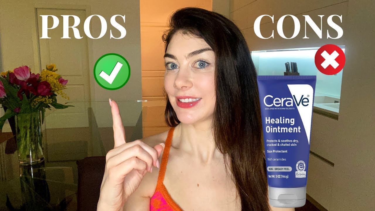 ОБЗОР ЗАЖИВЛЯЮЩЕЙ МАЗИ CERAVE | ЛУЧШЕ, ЧЕМ ВАЗЕЛИН?