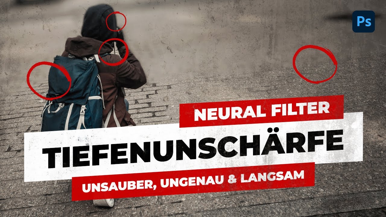 Unscharfer Hintergrund in deinen Fotos OHNE den Neural Filter Tiefenunschärfe