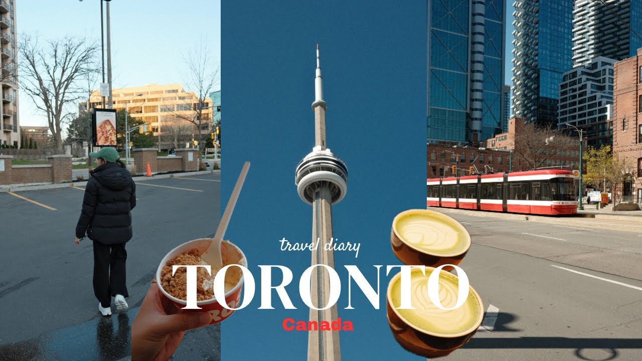 Travel Diary￼:￼ SG to Toronto￼, exploring Downtown 🇨🇦