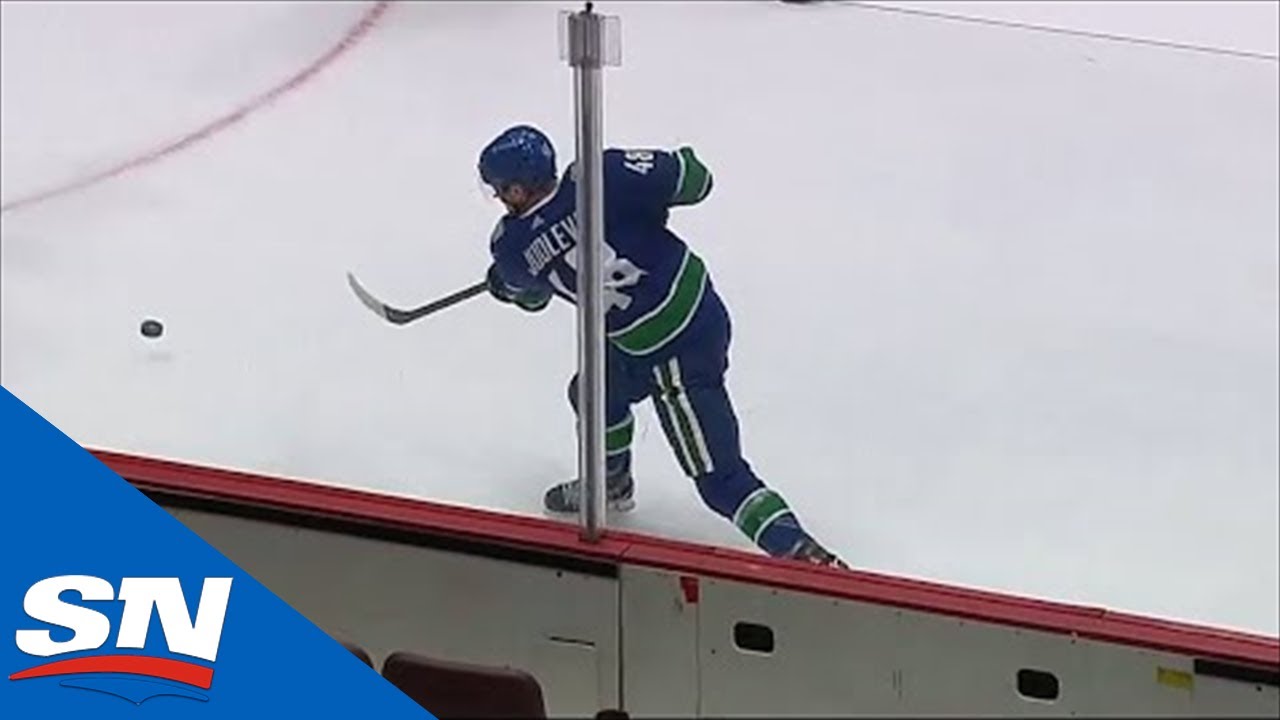 Olli Juolevi Unloads Blast From The Point For First NHL Goal