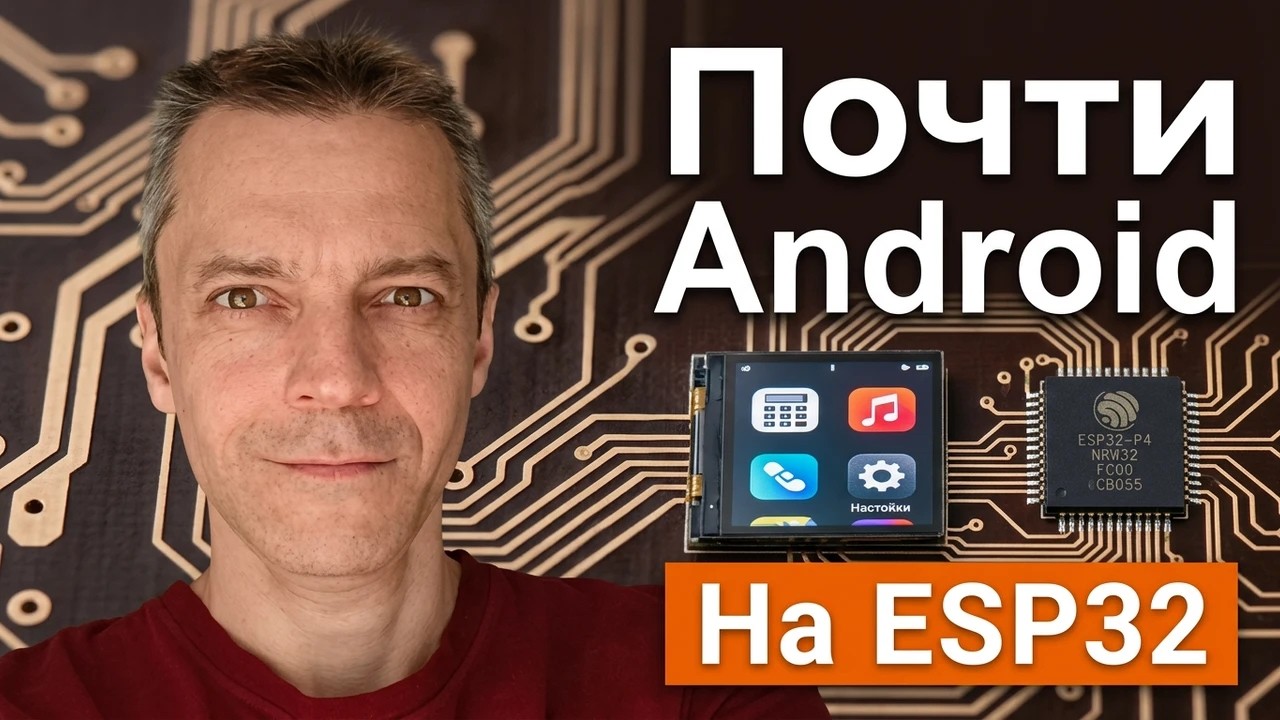 Almost Android on ESP32