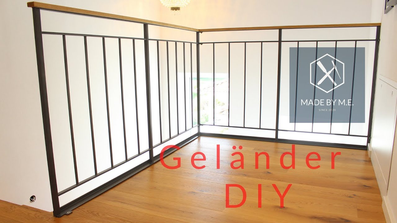 Geländer selber bauen DIY