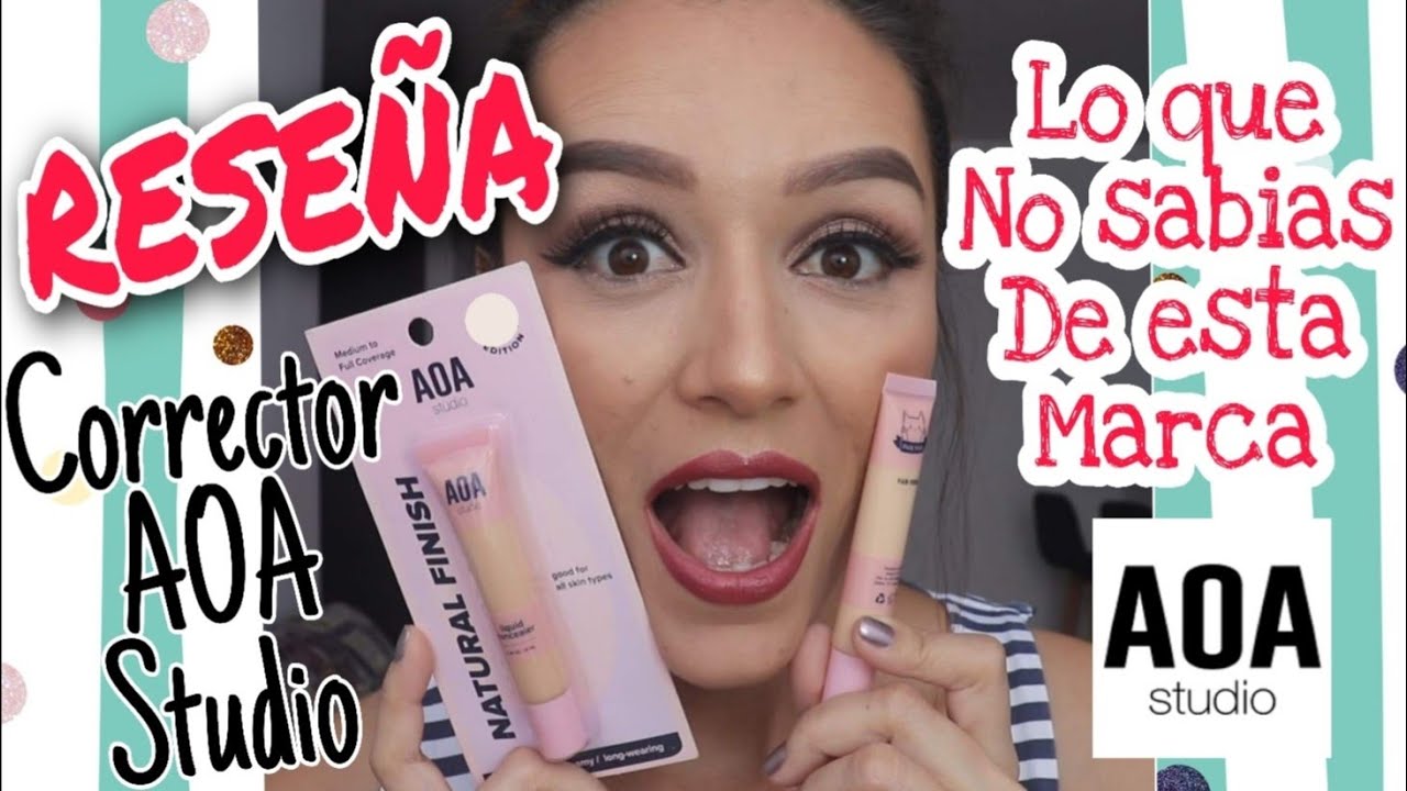 RESEÑA Liquid concealer de AOA Studio, Lo que no sabias de esta marca 😲