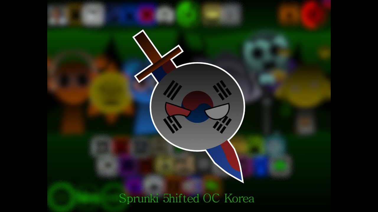 My Sprunki 5hifted OC: South Korea (from Countryball)