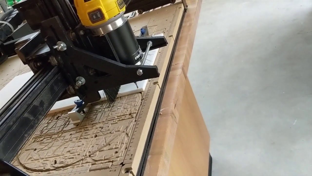 Настройка X-carve и начало выполнения карвинга