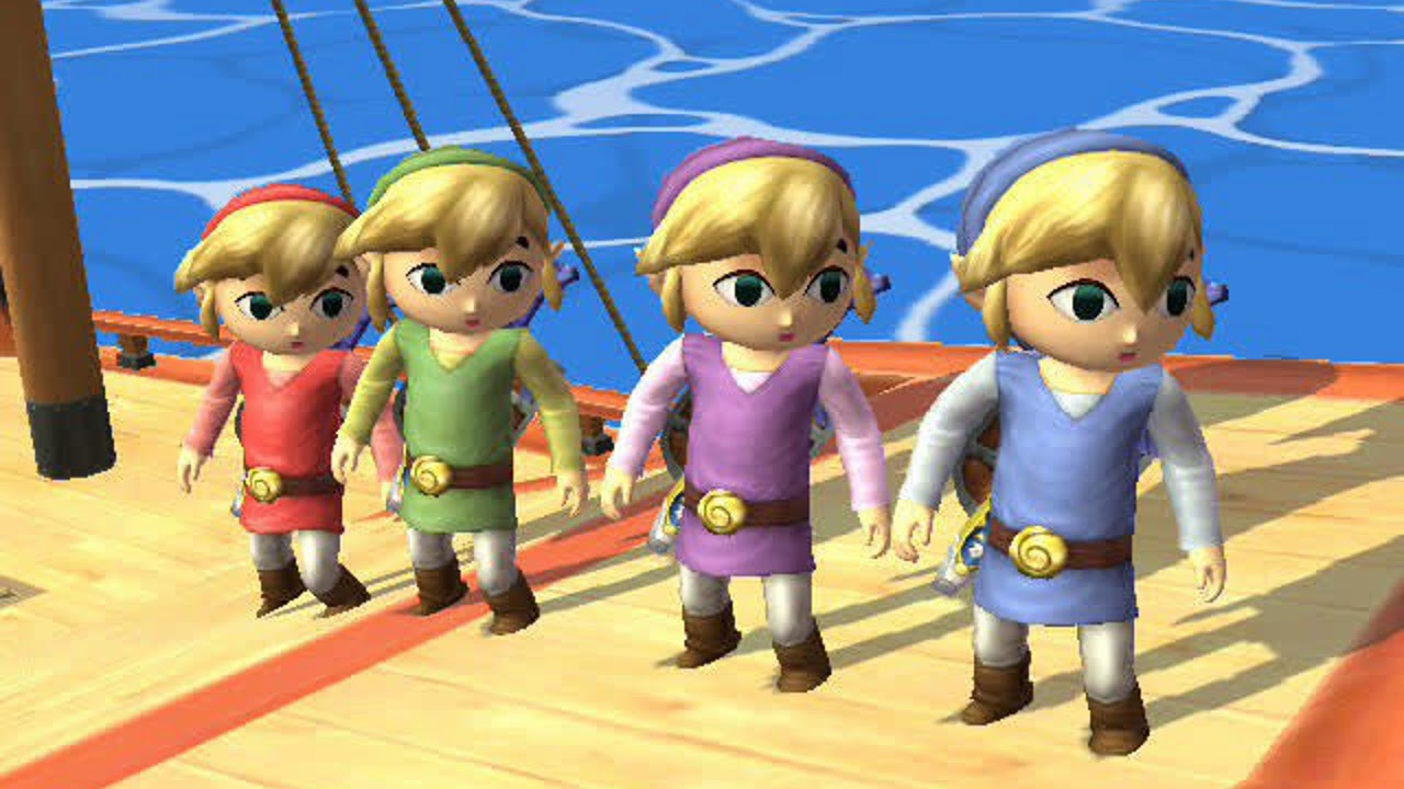 Super Smash Bros. Brawl Toon Link Voice Clips